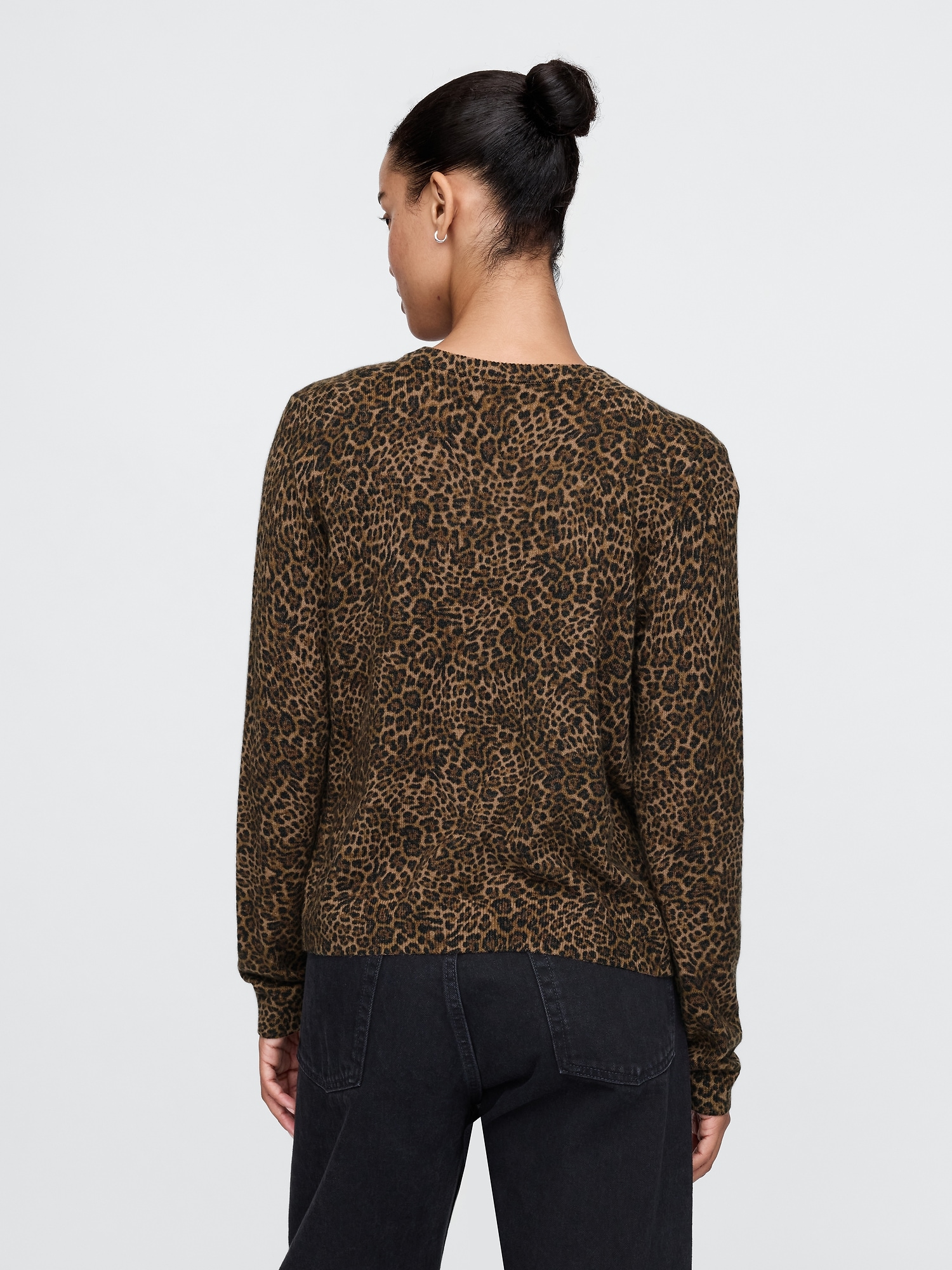 Gap leopard cardigan online