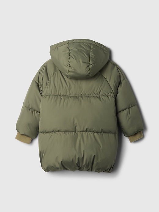 Image number 2 showing, Baby & Toddler Recycled Heavyweight Sherpa-Lined PrimaLoft® Puffer Jacket
