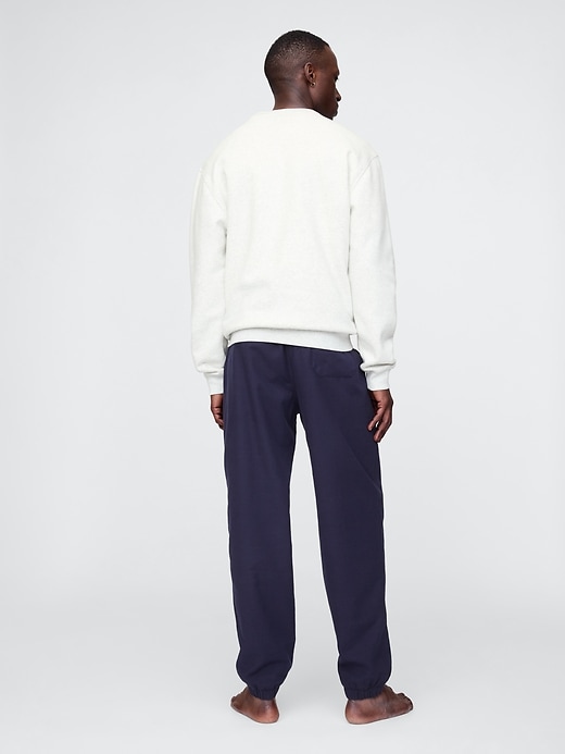 2 of 8 showing, with the color dark night of product Flannel PJ Joggers