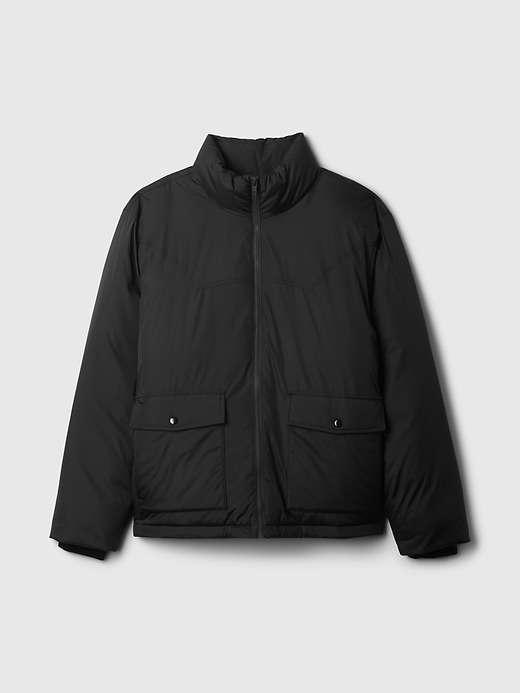 Image number 5 showing, Recycled Modern PrimaLoft® Puffer Jacket
