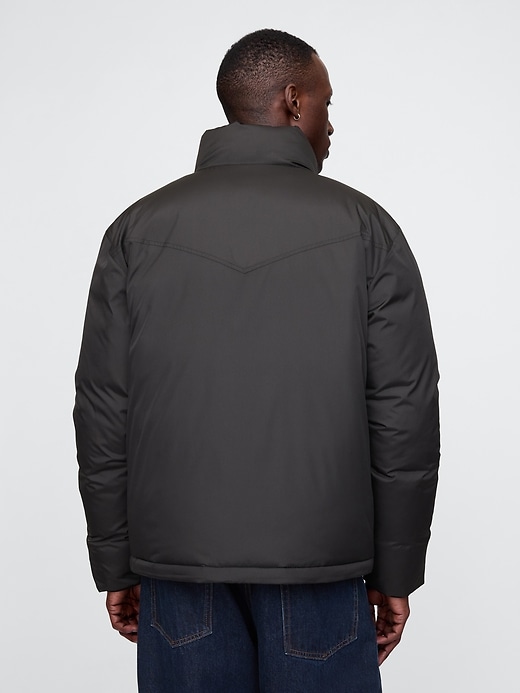 Image number 2 showing, Recycled Modern PrimaLoft® Puffer Jacket