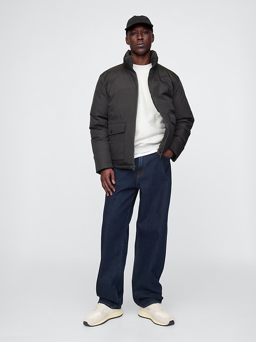 Image number 3 showing, Recycled Modern PrimaLoft® Puffer Jacket