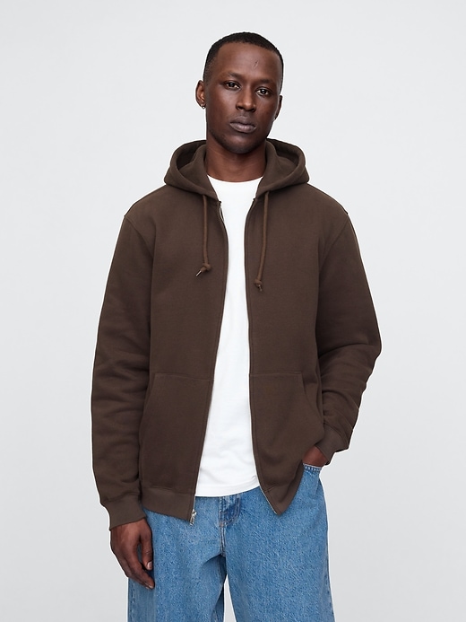 Image number 1 showing, VintageSoft Zip Hoodie