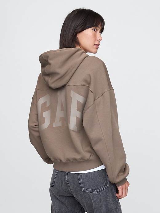 Arch Logo Cropped Hoodie | Parallel