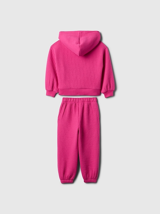 Image number 2 showing, Baby & Toddler Wide Rib Logo Outfit Set
