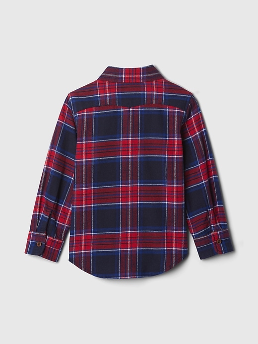 Image number 3 showing, Baby & Toddler Organic Cotton Flannel Shirt