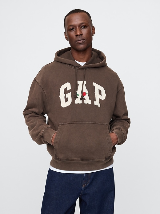Image number 1 showing, Heavyweight Western Logo Hoodie