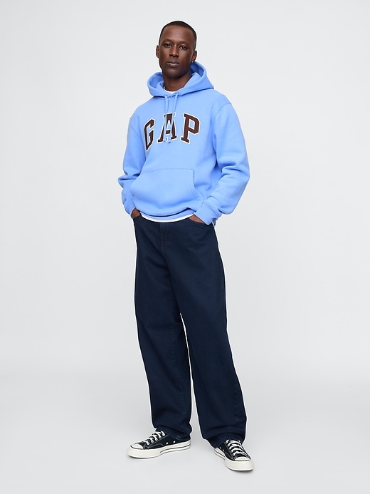 Adult VintageSoft Arch Logo Hoodie | Gap