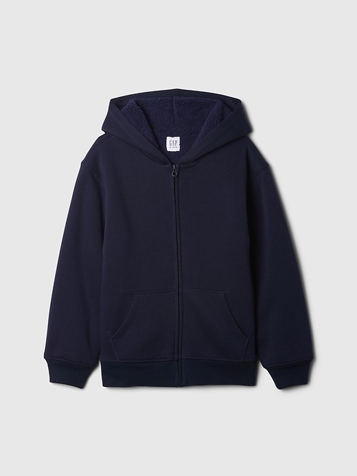 ジャケット・アウター 90s-00s OLD GAP melton wool wzip hoodie Kids VintageSoft Sherpa-Lined Zip Hoodie | Gap