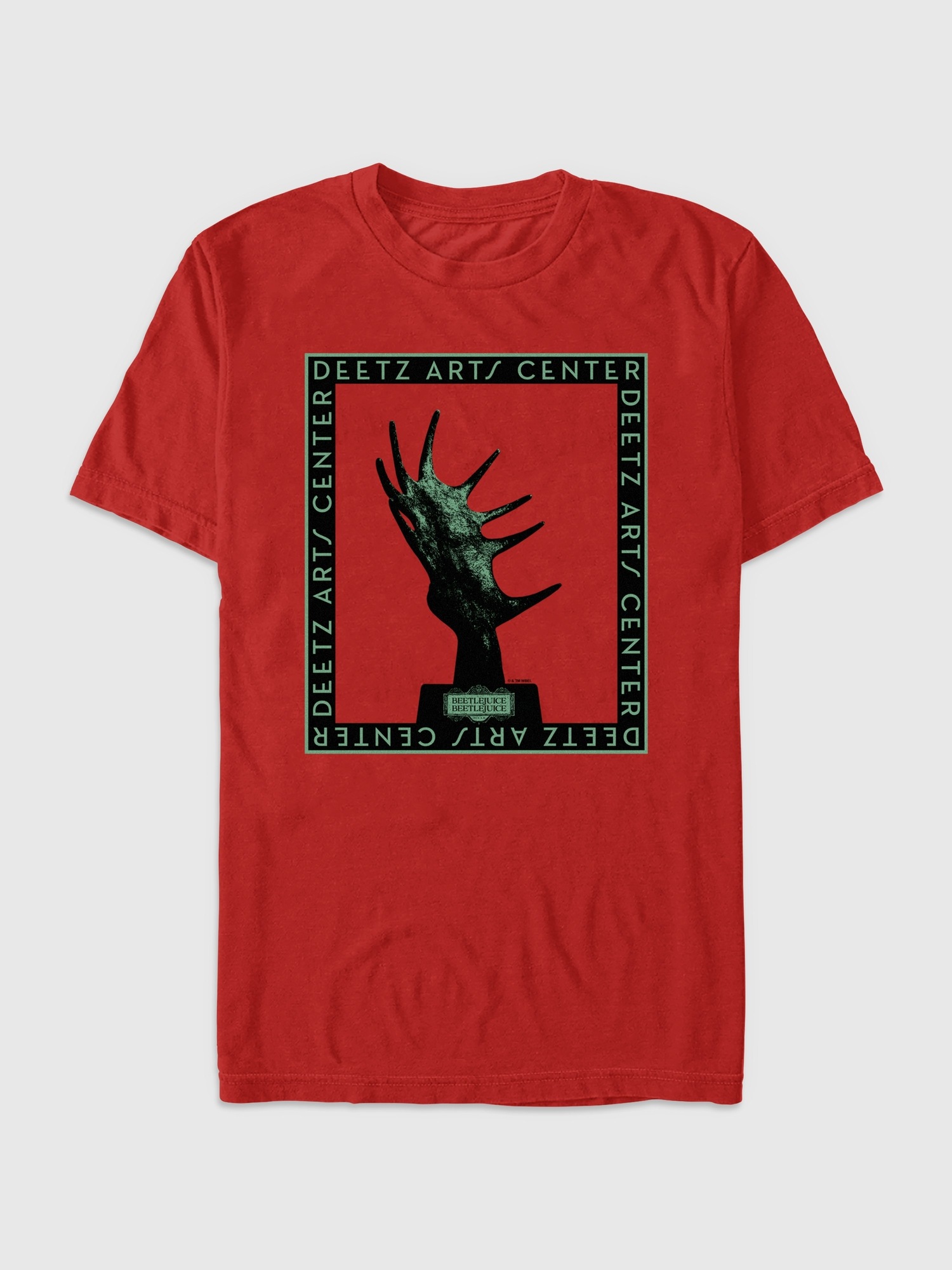 Beetlejuice Beetlejuice Deetz Art Center Graphic Tee