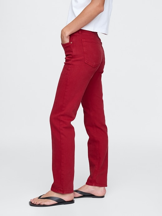 Image number 3 showing, High Rise '90s Straight Jeans