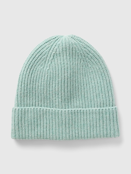 1 of 8 showing, with the color BLUE HEATHER of product CashSoft Beanie