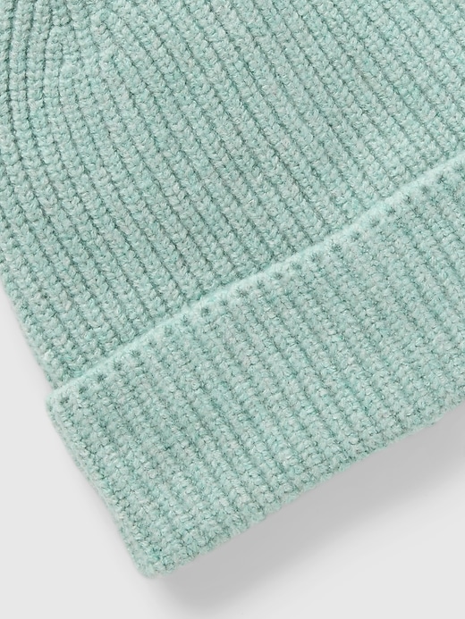 2 of 8 showing, with the color BLUE HEATHER of product CashSoft Beanie