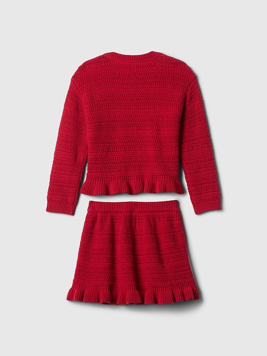 Image number 3 showing, Baby & Toddler Ruffle Sweater Skirt Set