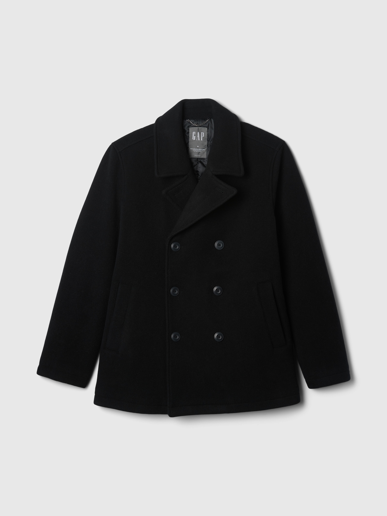 Wool-Blend Peacoat | Gap