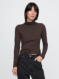 Float Felted M-turtleneck