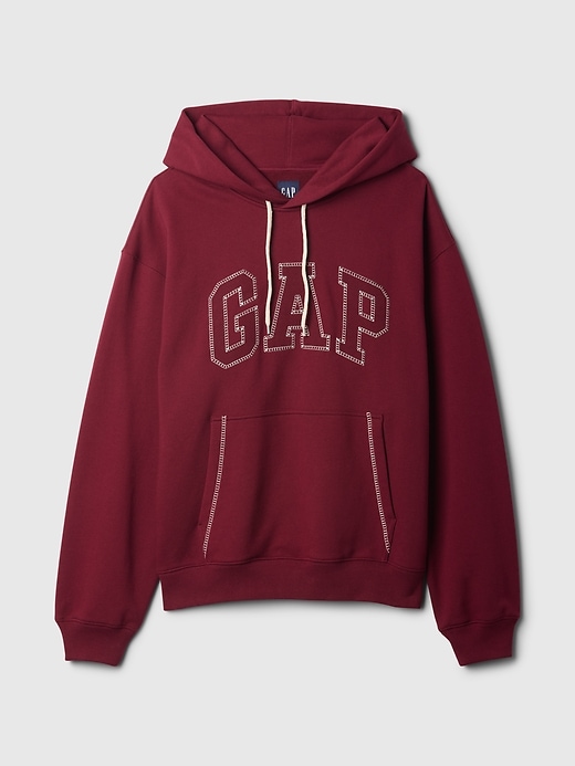 Image number 5 showing, Heavyweight Stitch Logo Hoodie