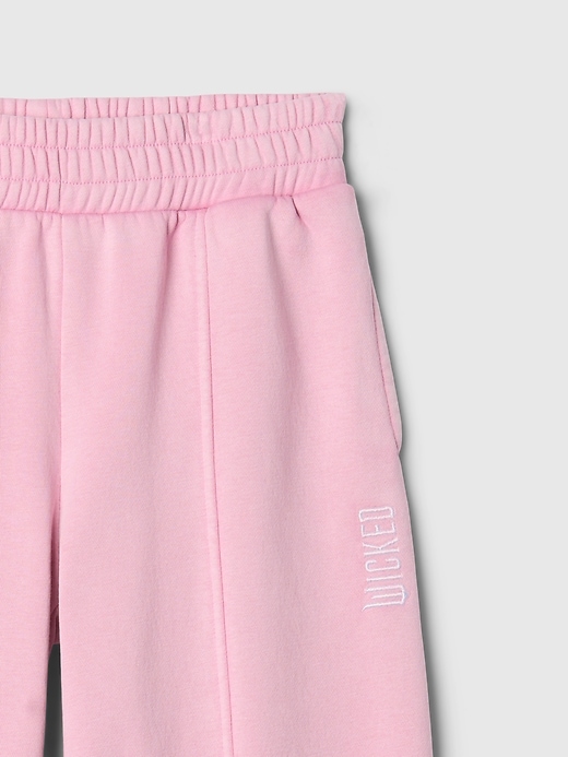 4 of 8 showing, with the color sunrise pink of product Kids Wicked VintageSoft Baggy Sweatpants