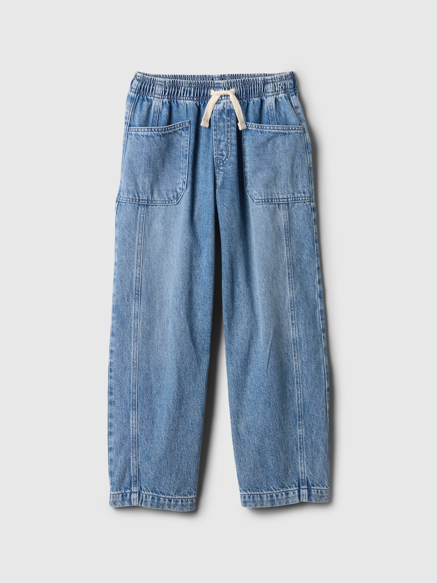 Детские джинсы Gap Kids High Rise Ultrasoft Easy Horseshoe Jeans — фото 5