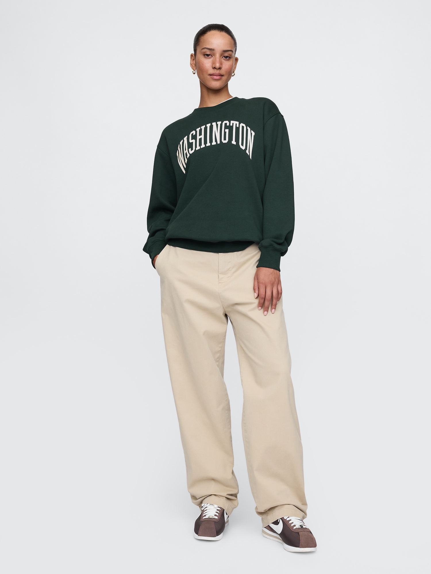 VintageSoft State Logo Sweatshirt