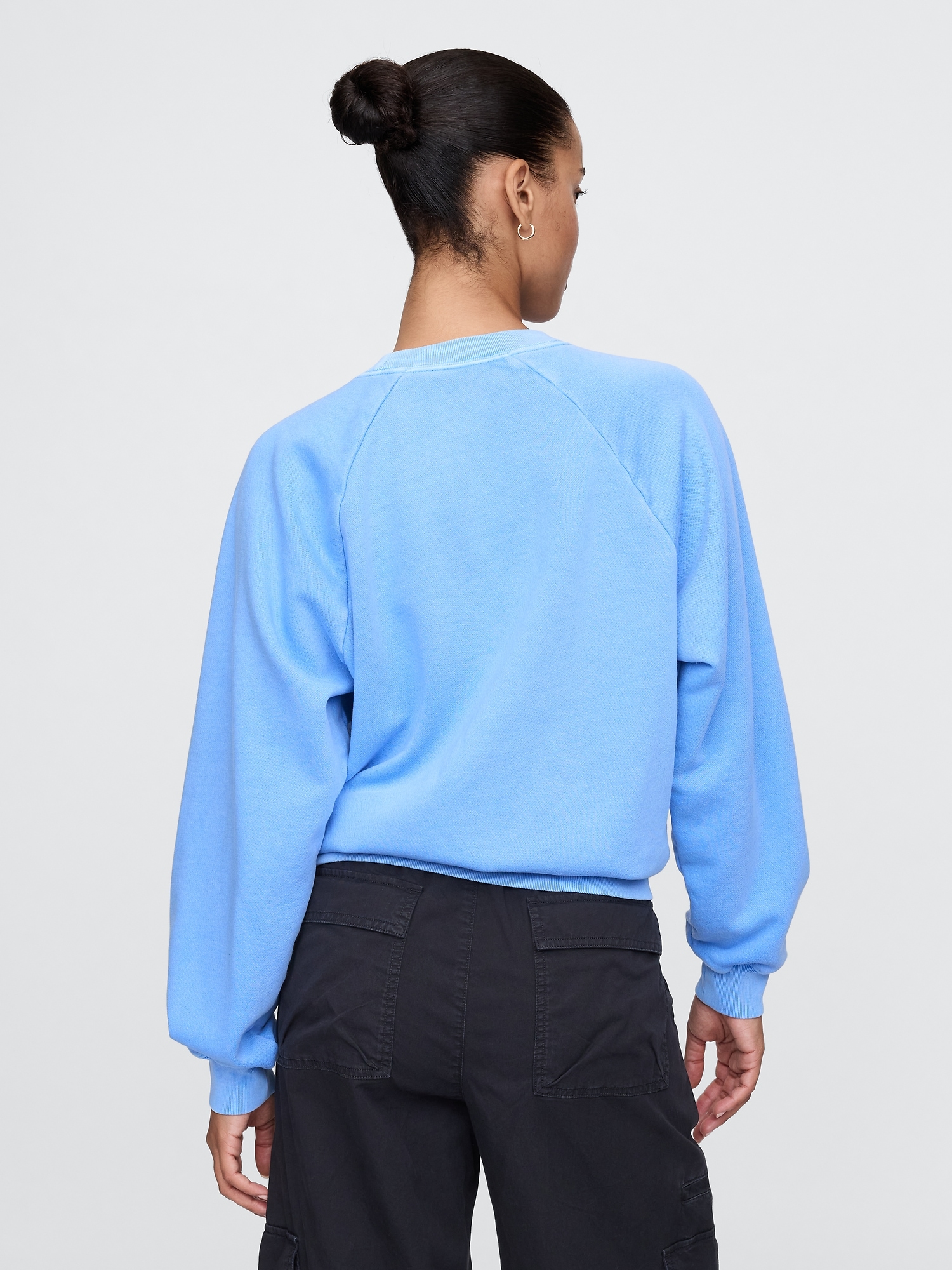 VintageSoft Raglan Sweatshirt | Gap