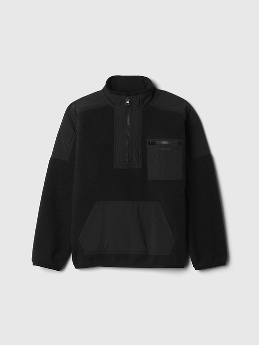 Kids Sherpa Half-Zip Pullover | Gap