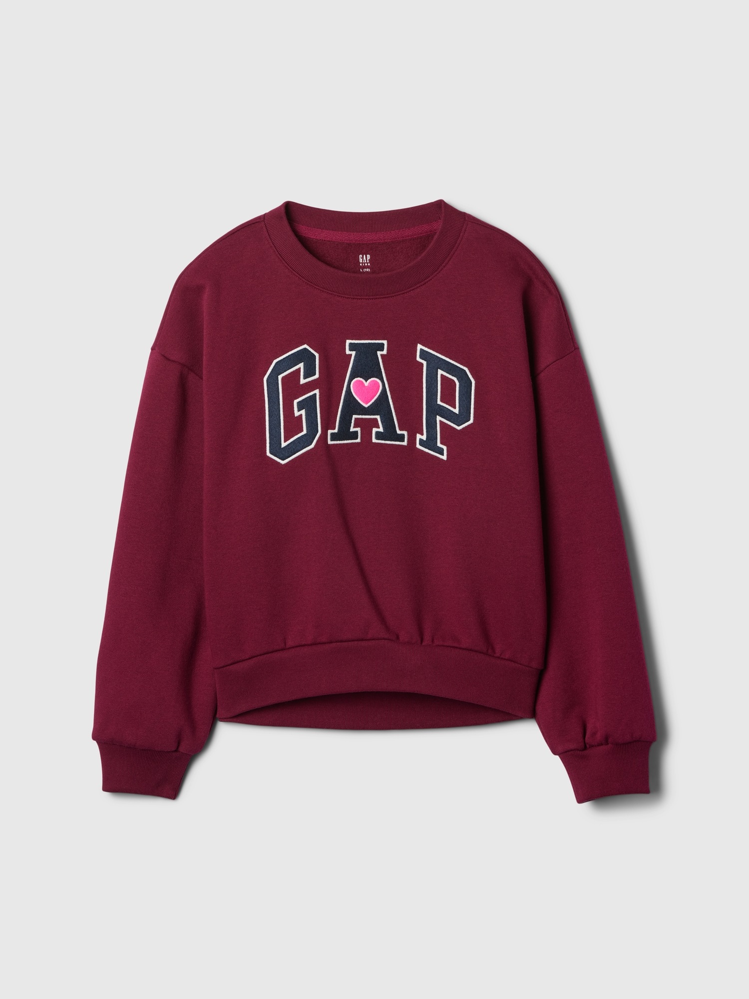 Детская толстовка Gap VintageSoft, цвет: Красный — фото 5
