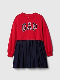 Kids 2-in-1 Vintage Soft Sweatshirt Dress