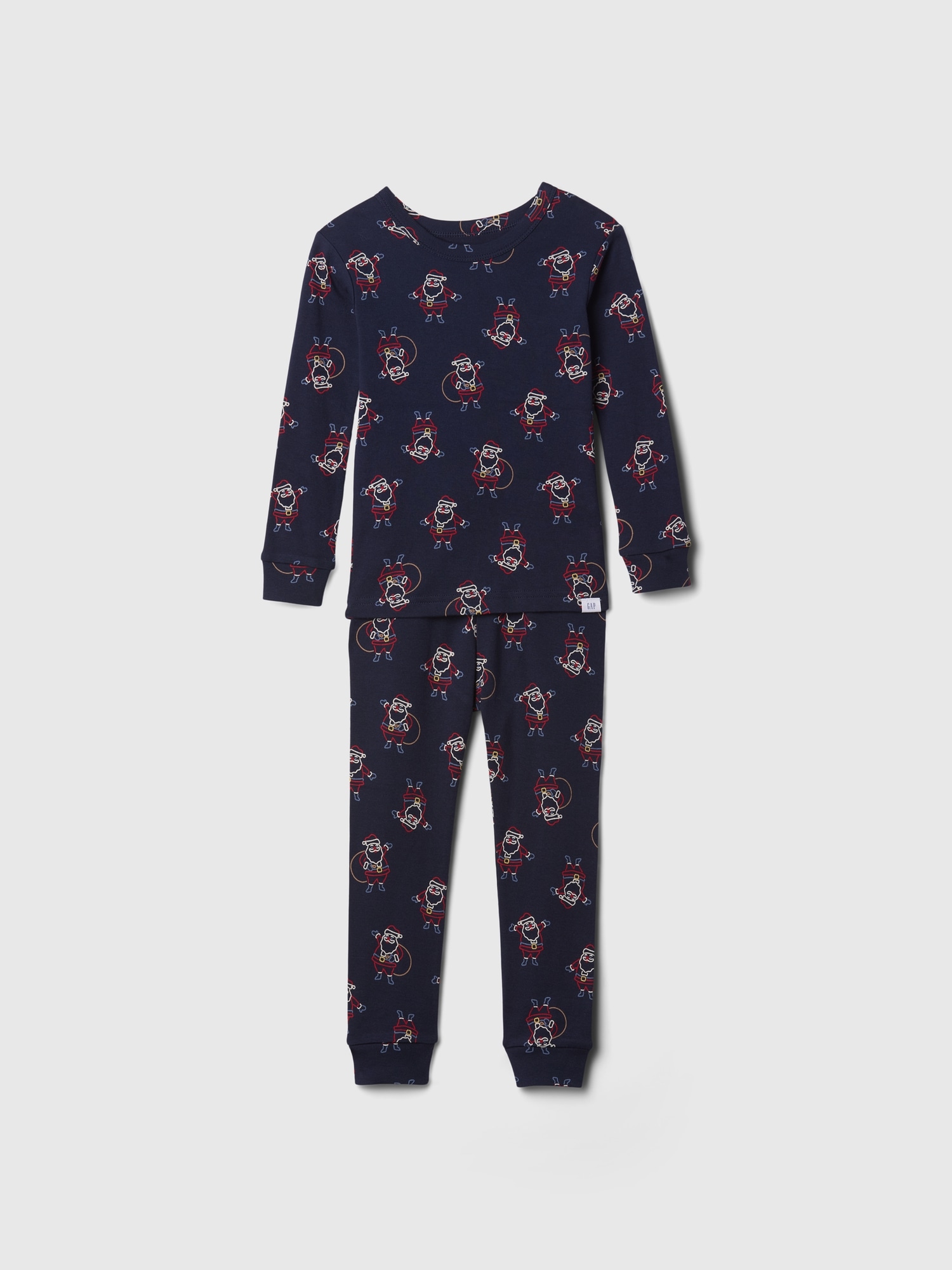 Baby Toddler Organic Brushed Cotton Holiday PJ Set Gap