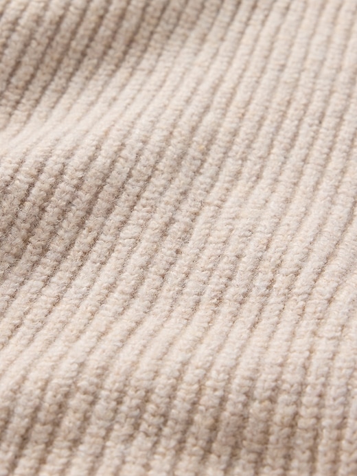 Image number 4 showing, CashSoft Rib Turtleneck Mini Sweater Dress