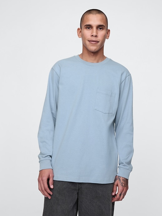 Image number 1 showing, Heavyweight Crewneck T-Shirt