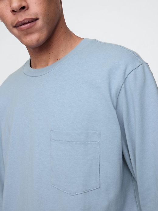 Image number 4 showing, Heavyweight Crewneck T-Shirt