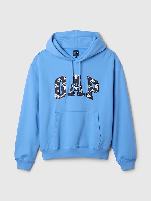 Image number 5 showing, Heavyweight Embroidered Arch Logo Hoodie