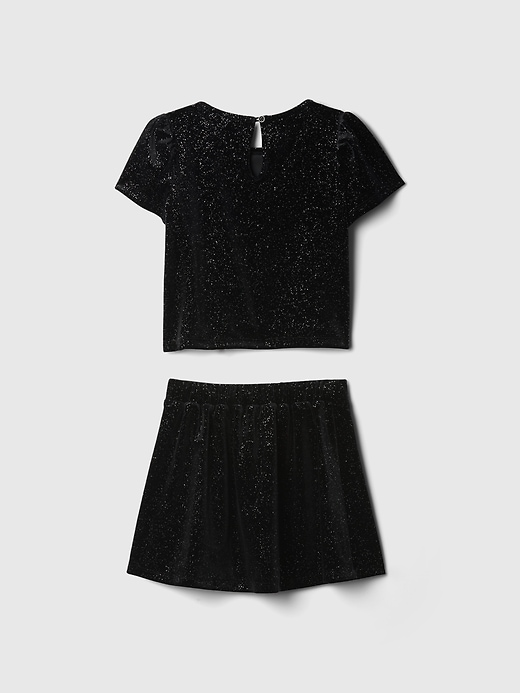 Image number 3 showing, Baby & Toddler Sparkle Velour Outfit Set