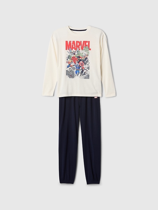 Image number 1 showing, Kids Marvel Recycled PJ Jogger Set