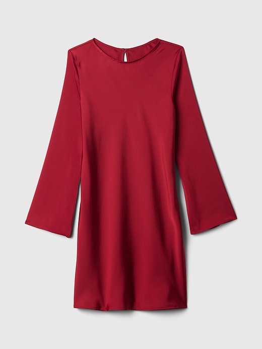 knee length dresses for ladies Romona Satin Mini Dress main image 1