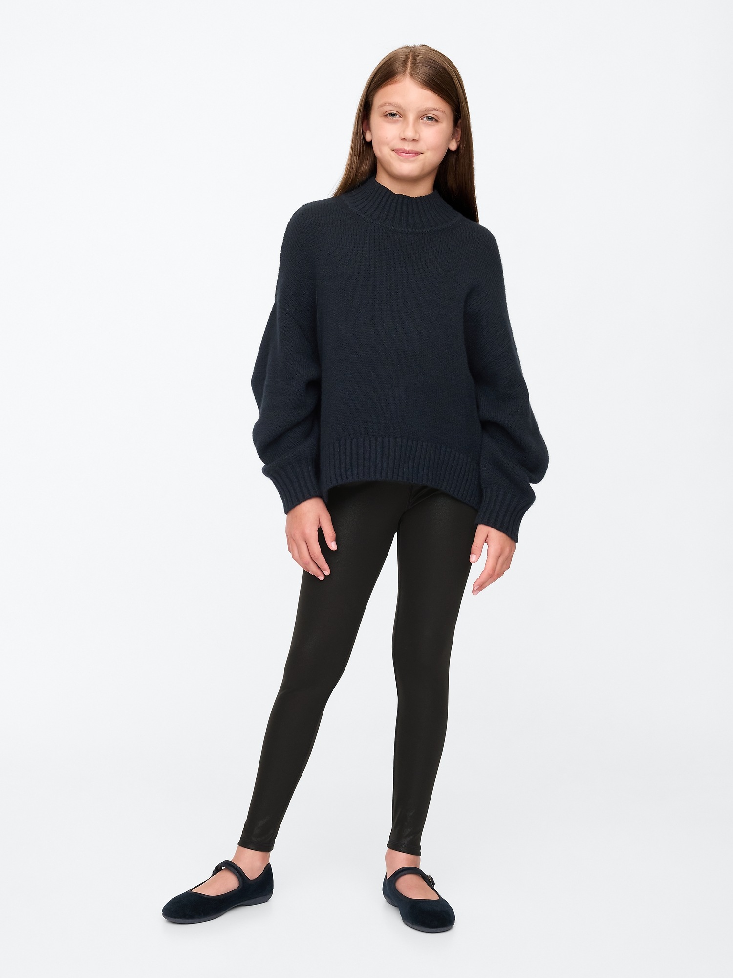 Kids Metallic Leggings Gap