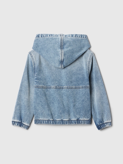 Image number 2 showing, Baby & Toddler Knit Denim Jacket