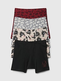 View large product image 1 of 1. Kids Organic Cotton Star Wars Boxer Briefs (4-Pack)