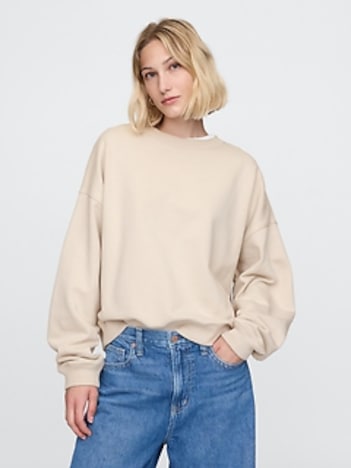 French Terry Wedge Sweatshirt
