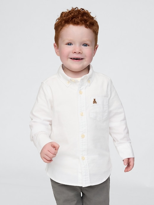 Image number 1 showing, Baby & Toddler Oxford Shirt