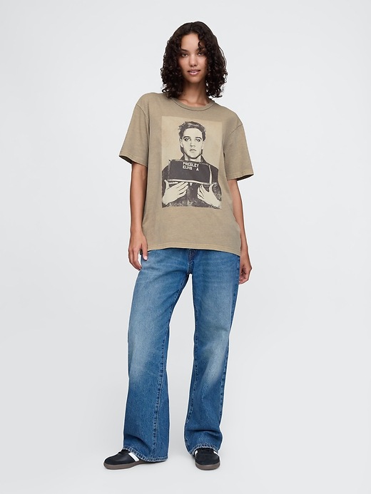 Lot De 2 T-shirts Elvis Presley Marron – Taille XXL/2X, 100% Coton, Neuf Sans étiquette