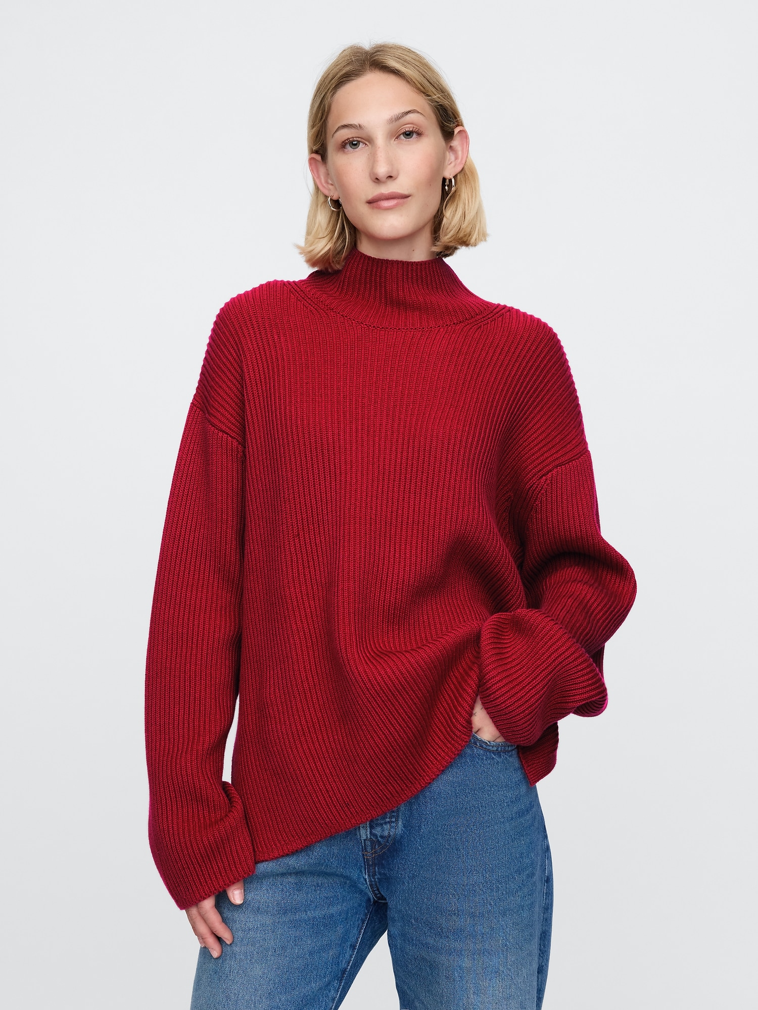 ラッセルノ FLAG LOGO KNIT SWEATER サイズ6 GRN 新品 BALENCIAGA (バレンシアガ) 21AW ロゴ ジャガード フェアアイル