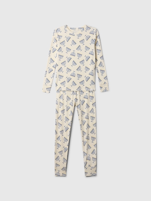 Image number 6 showing, Kids Organic Brushed Cotton PJ Set