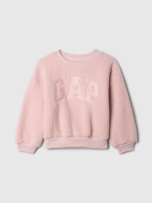 Image number 3 showing, Baby & Toddler Sherpa Logo Sweatshirt
