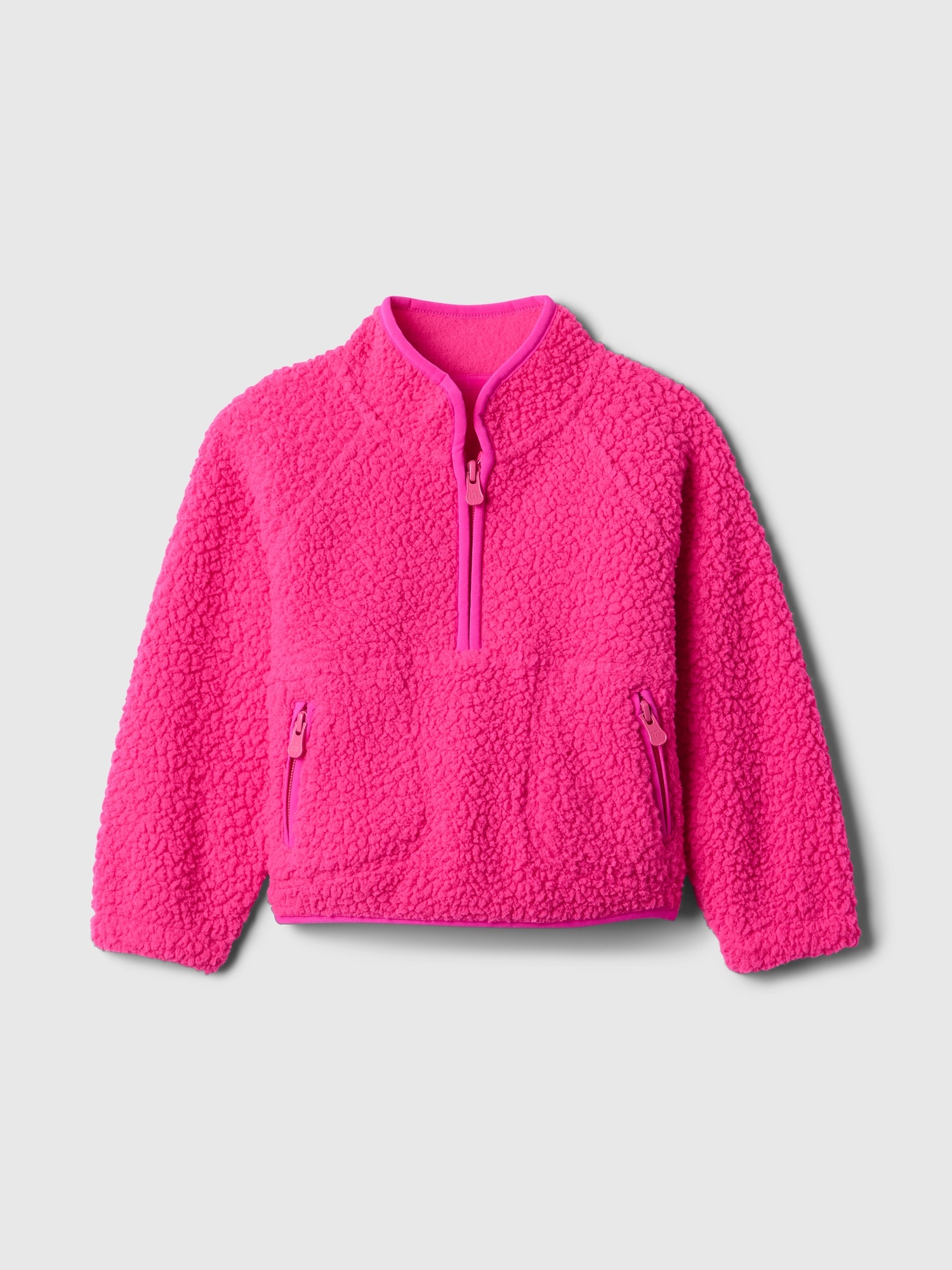 Baby Toddler Sherpa Half Zip Pullover Gap