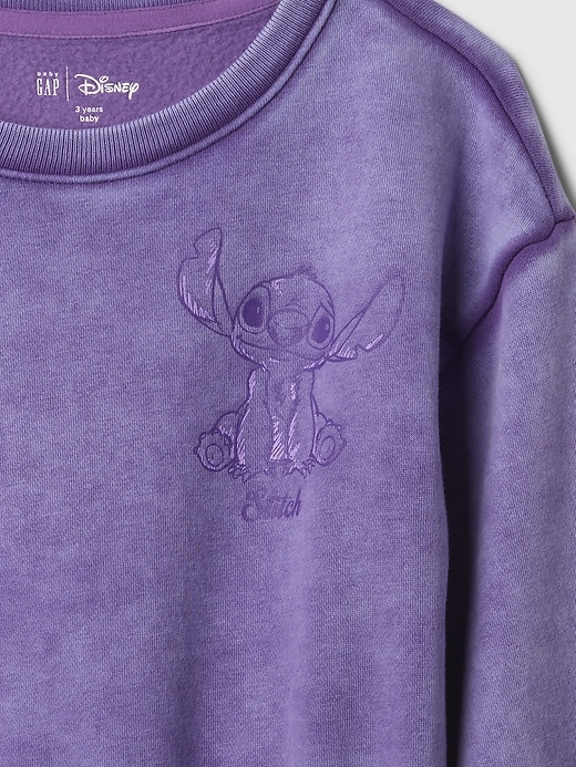 Image number 3 showing, Gap × Disney Baby VintageSoft Stitch Sweatshirt