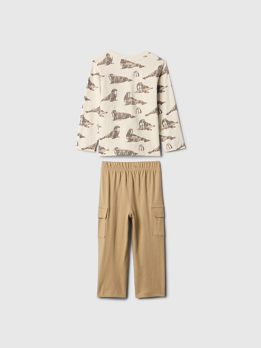 Image number 2 showing, Baby & Toddler Mix & Match Cargo Outfit Set