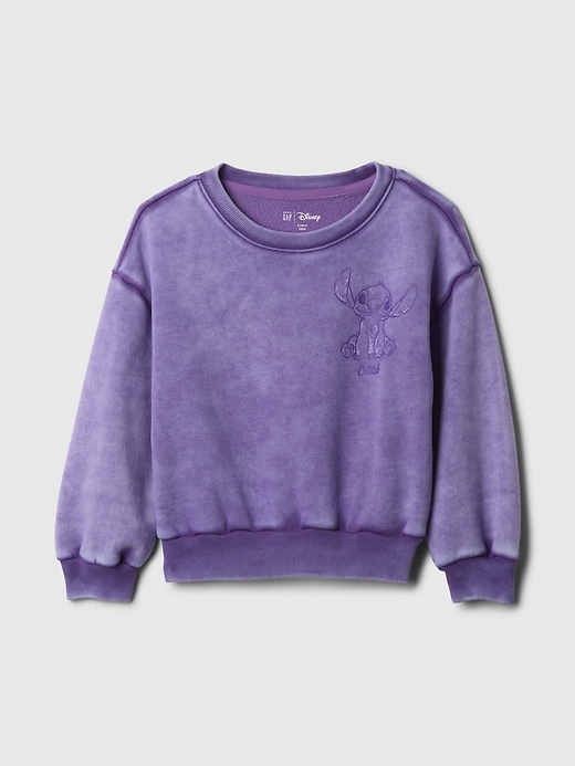 Image number 1 showing, Gap × Disney Baby VintageSoft Stitch Sweatshirt