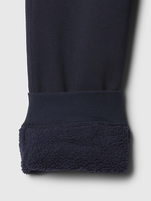 Image number 5 showing, Kids VintageSoft Sherpa-Lined Joggers